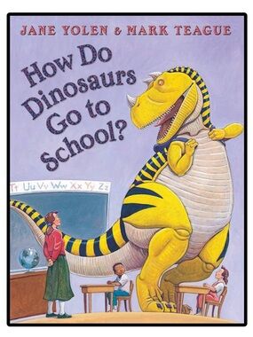 BUNDLE & SAVE 🎉 How Do Dinosaurs Go to School? Softcover Book